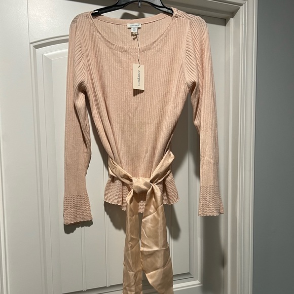 Sundance Fontaine Sashed Pullover. Size PXL. Pink. NWT. Beautiful!! - Picture 2 of 4